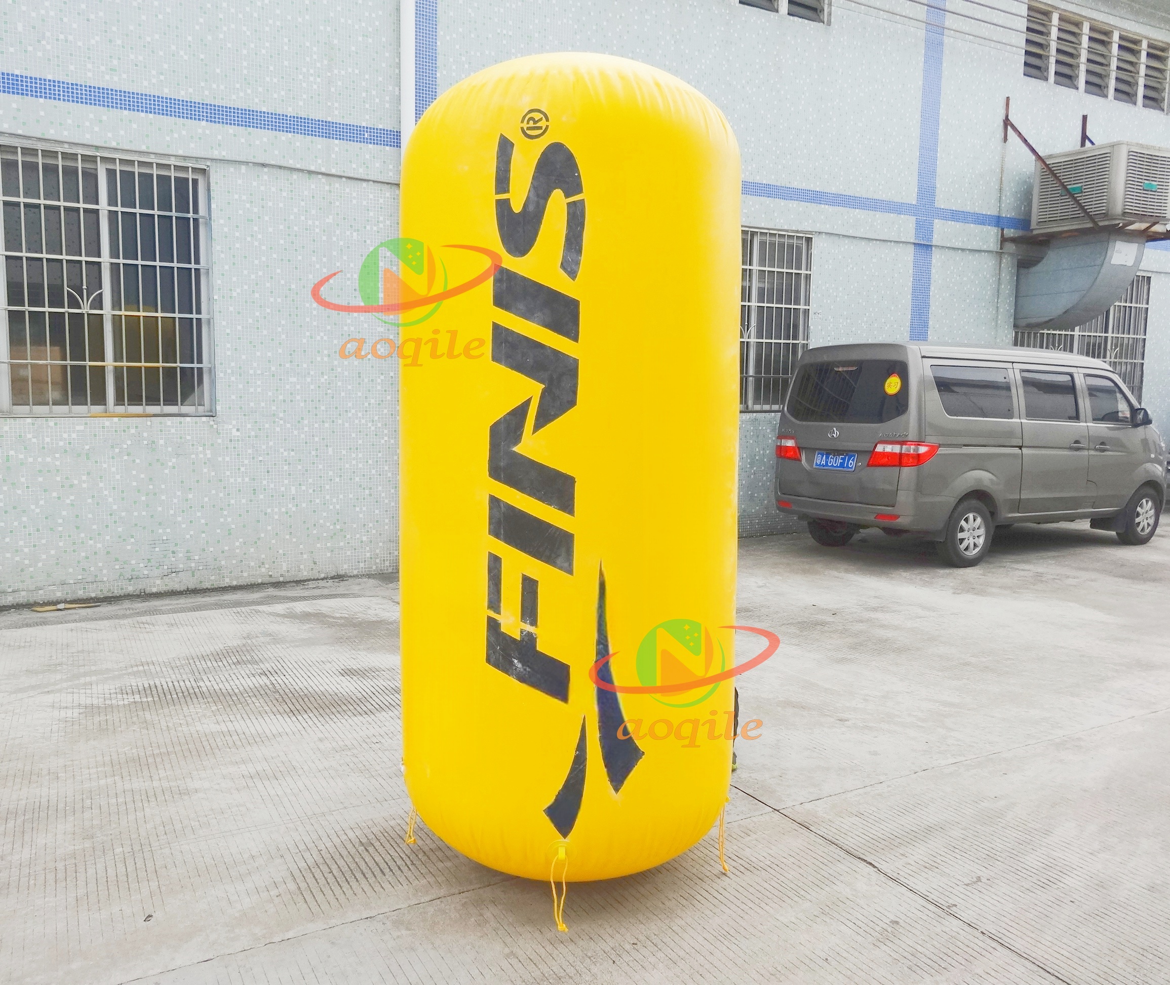 Inflatable PVC Swimming Pool Triathlon Floating Water Pull Swimming Buoy