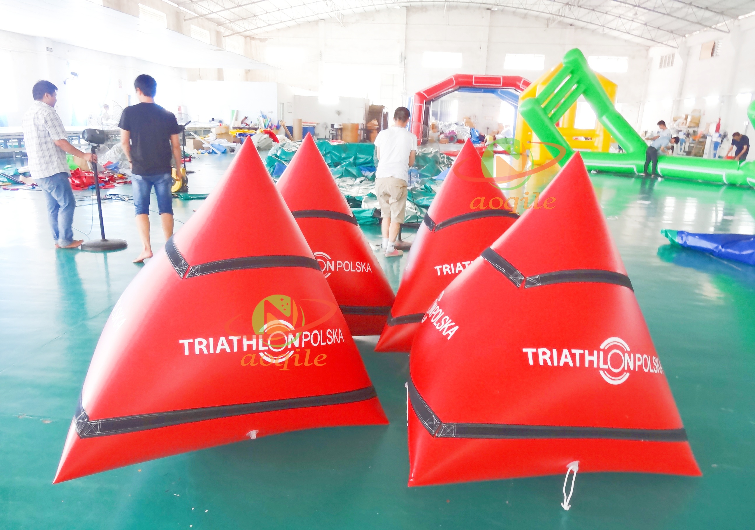 Commercial Water Marker Buoy Floating Swim Buoys Inflatable Buoy For Racing Marker