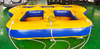 Commercial Inflatable Flying Water Rotating Toy Inflatable Water Ski Towable Five Seater Disco Boat