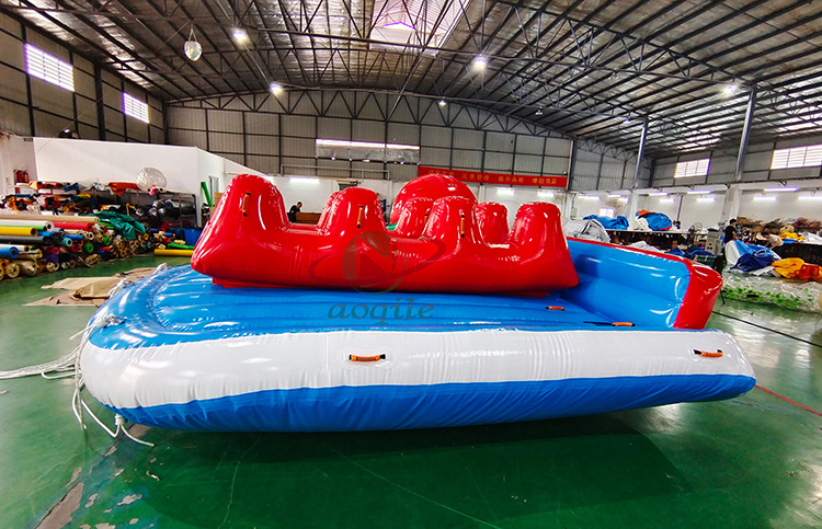 Multicolour Adult Exciting water sports Inflatable Flying Fish Water Ski Towable Flying Saucer