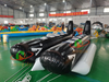 Factory direct sea water park 10 seats inflatable boat water game banana boat with repair it 0.9mm PVC tarpaulin water sports