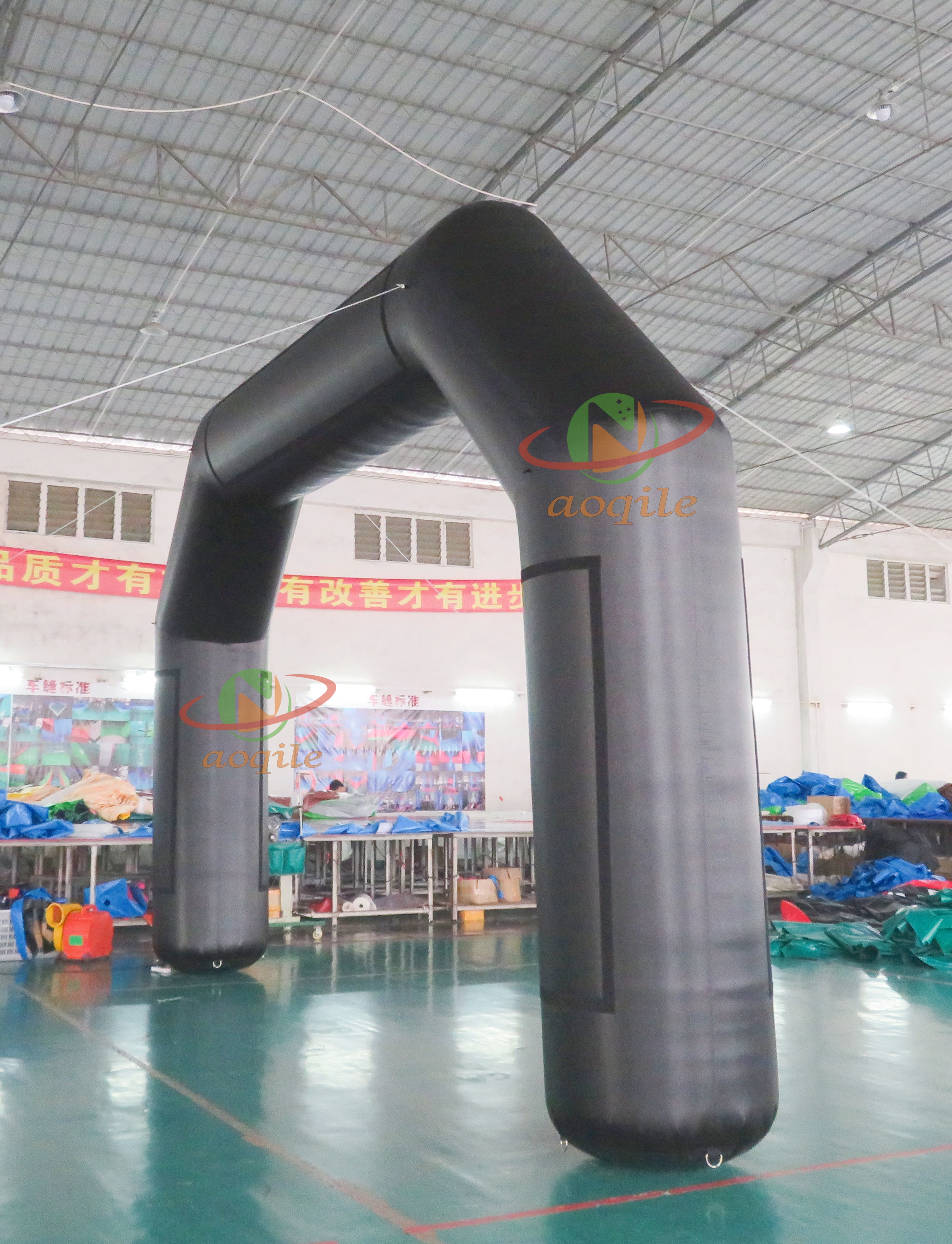 Outdoor Custom Floating race sport arch Advertising Air tight Sealed Start Finish line For Water Swim Event Inflatable Arch