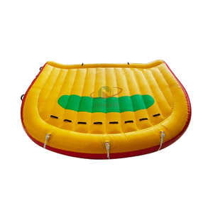 Multiplayer Water Sports Floating Inflatable Water Ski Towable Tube Inflatable Sofa Towable Boats