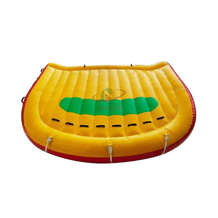 Multiplayer Water Sports Floating Inflatable Water Ski Towable Tube Inflatable Sofa Towable Boats