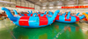 High quality PVC Tarpaulin water sports towable Colorful Inflatable octopus Disco Boat