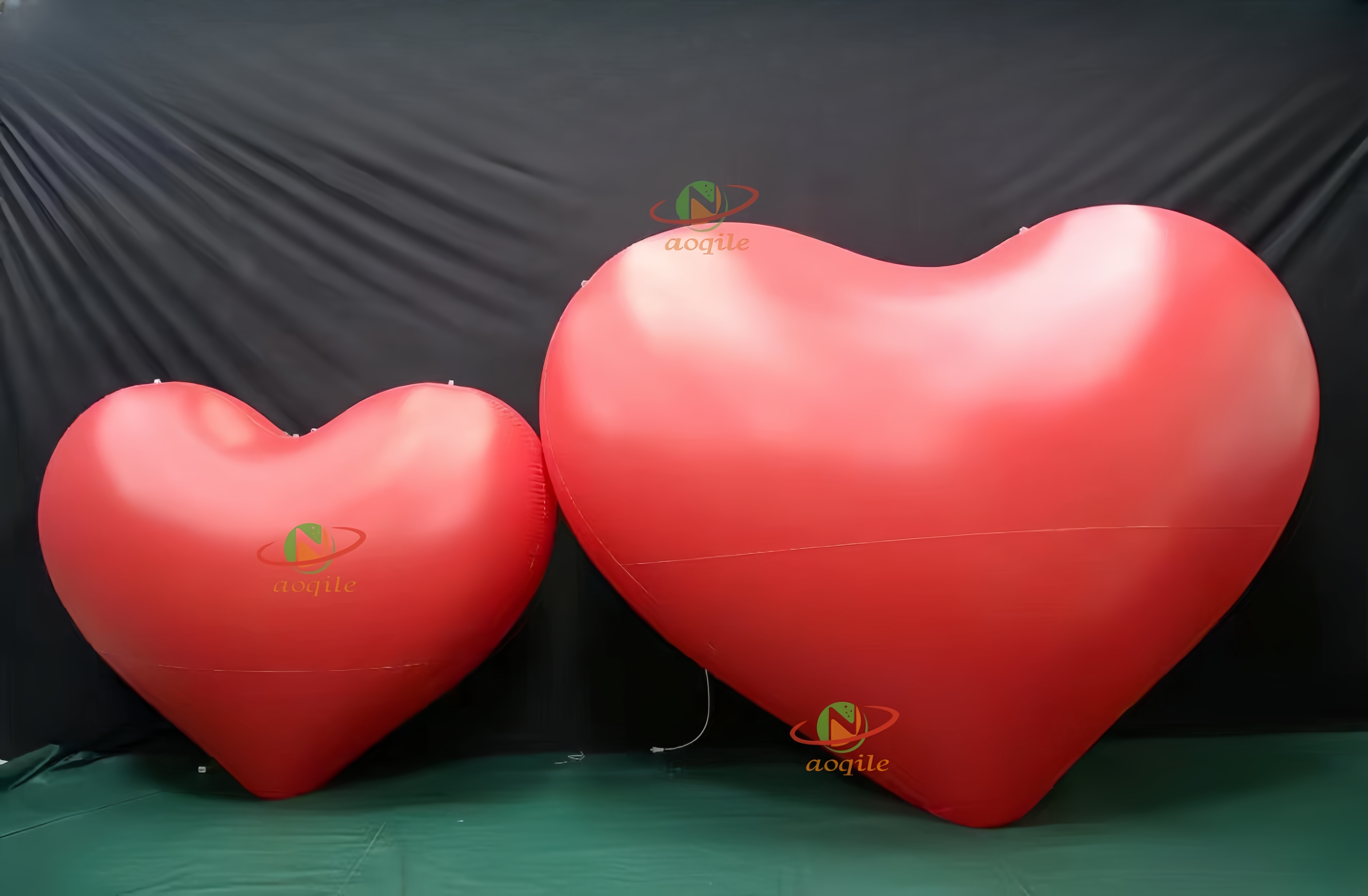 Inflatable Love Heart Shape Inflatable Balloon For Decoration For Wedding Event Inflatable Valentine Hearts