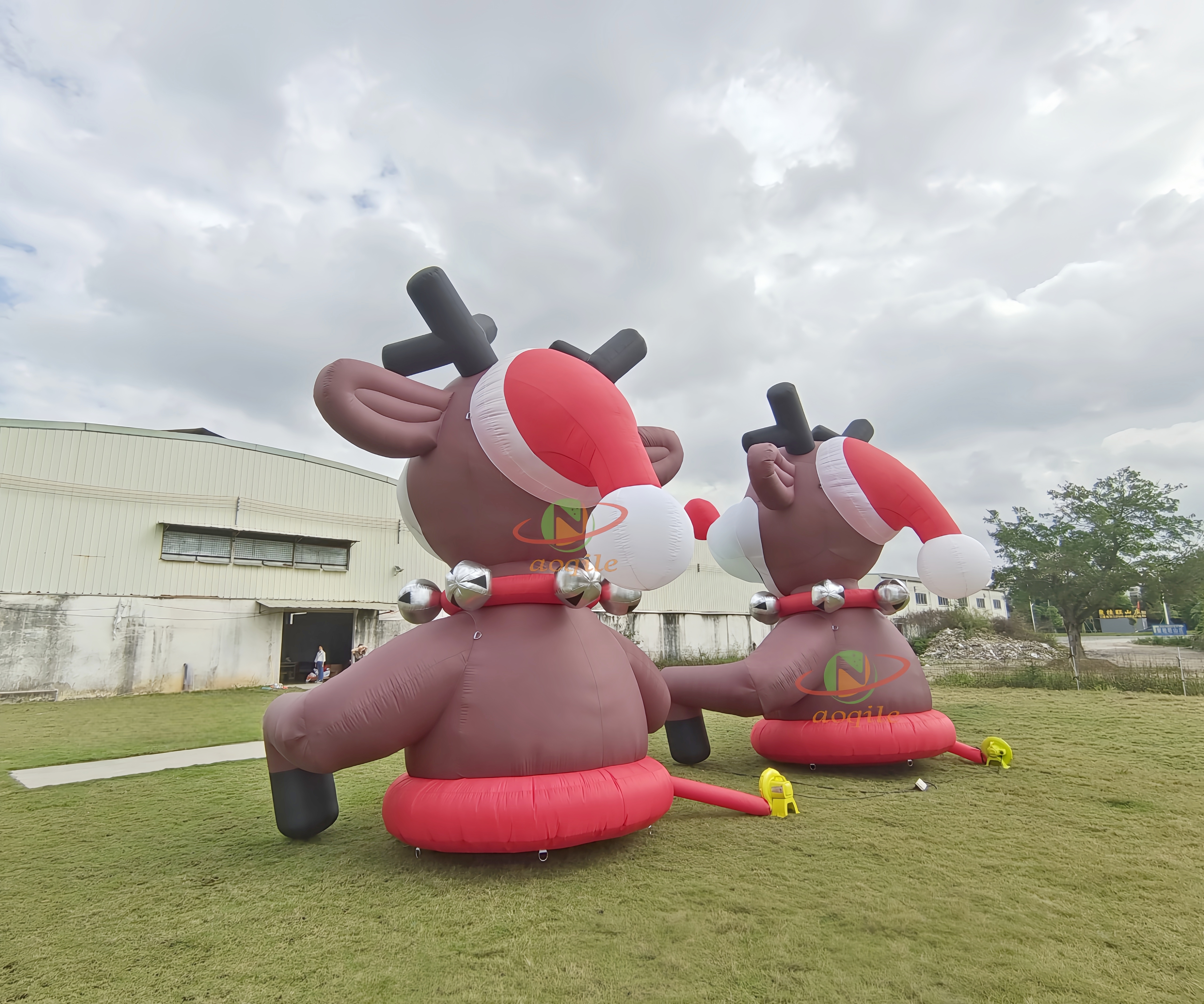 Inflatable Christmas Elk for Christmas Party/Giant Inflatable Christmas Deer Giant inflatable reindeer model