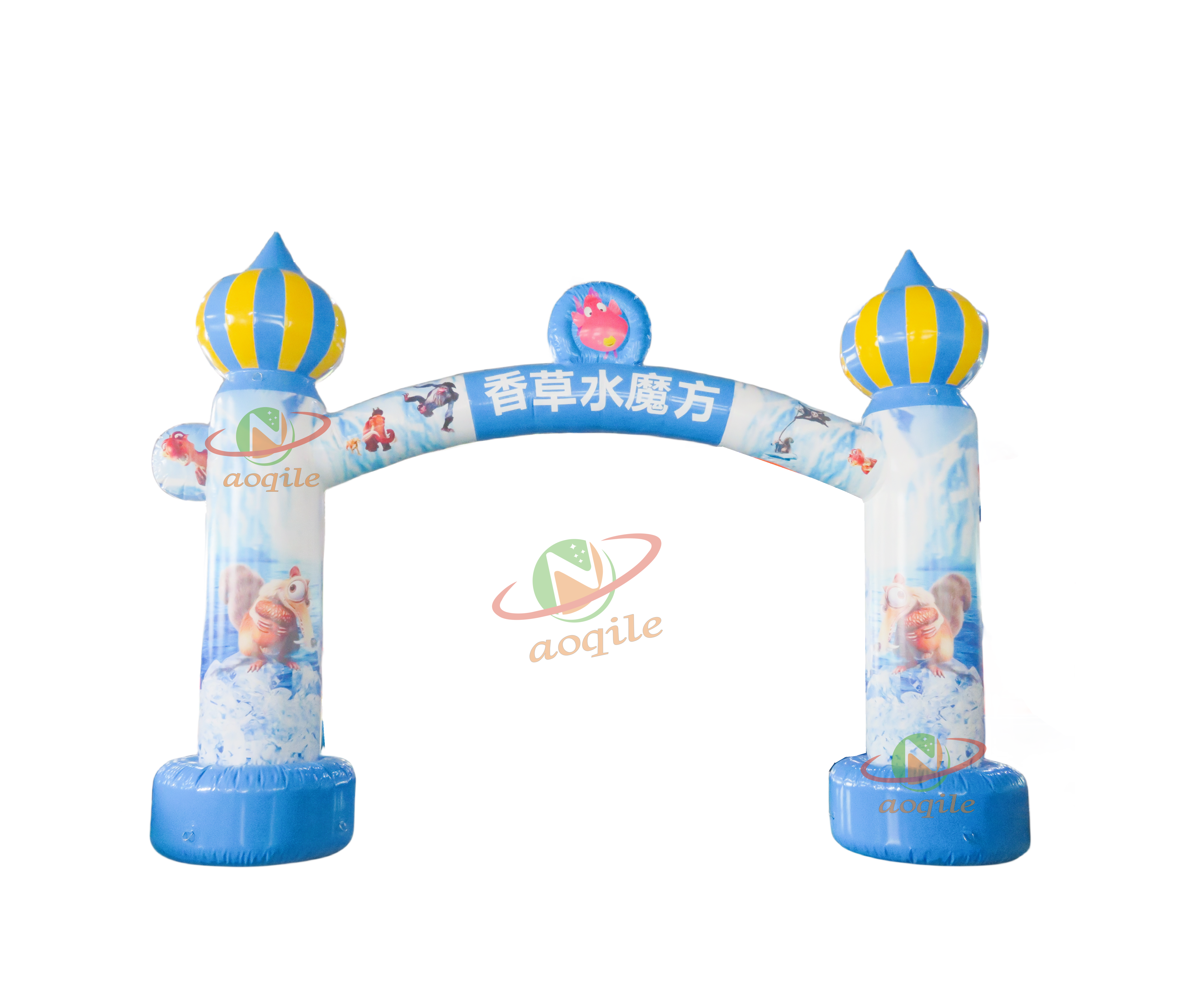 Aoqile inflatable sport arch, custom inflatable arch