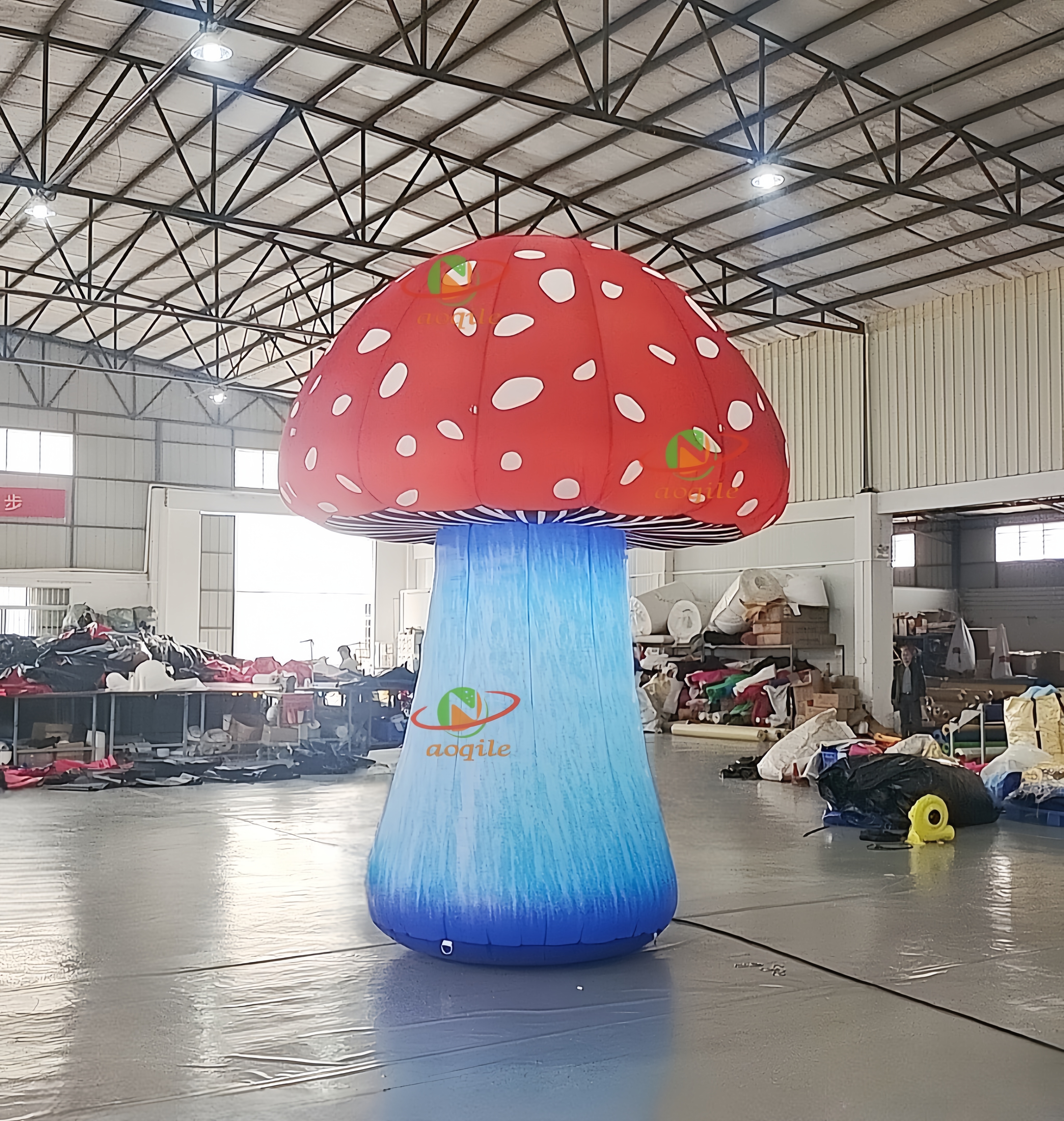 Inflatable mushroom decoration for Wedding Party, giant inflatable mushroom