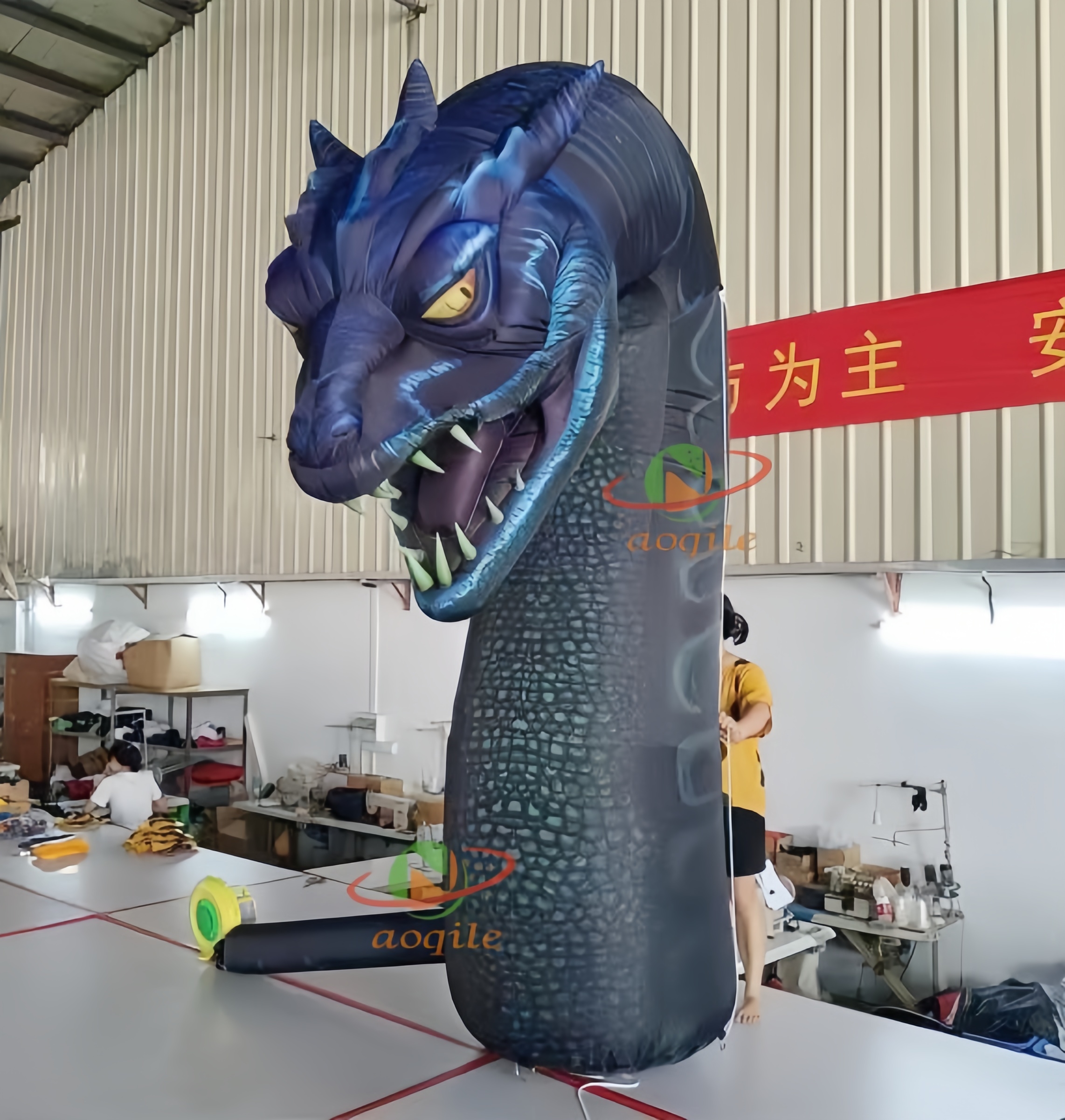 Inflatable dinosaur mascot parade big inflatable animals dinosaur model for halloween decoration