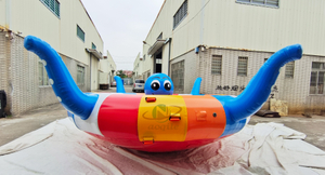 Aoqile Custom Inflatable Octopus Towable Float Creative Design for Group Water Sports Events for Events