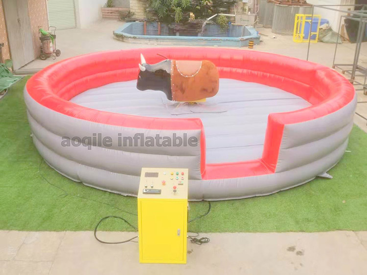 Aoqile Circular Outdoor Entertainment Commercial High-quality Inflatable Bullfighting Machine for Events