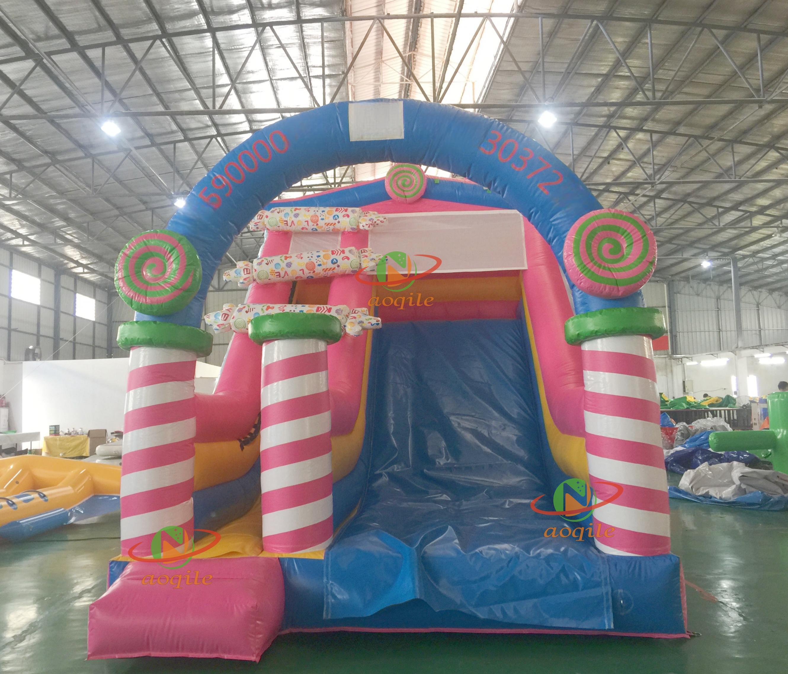 High-quality Indoor And Outdoor Customized Large Candy-patterned Water Slides