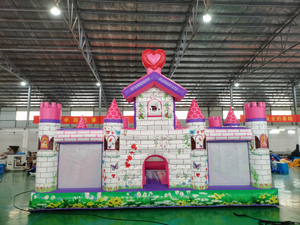 High-quality indoor and outdoor custom-made large inflatable princess castle theme water park