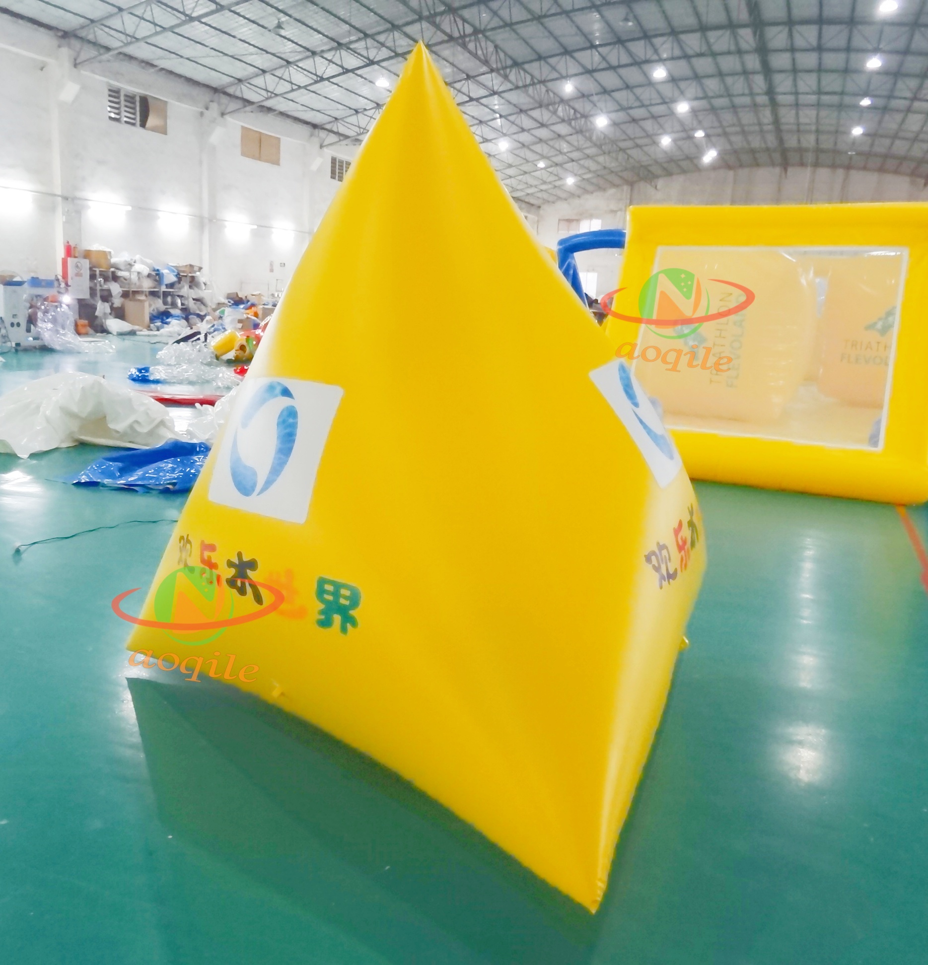 Commercial Grade Inflatable Water Competition Buoy Water Park Inflatable Floating Advertising Buoy