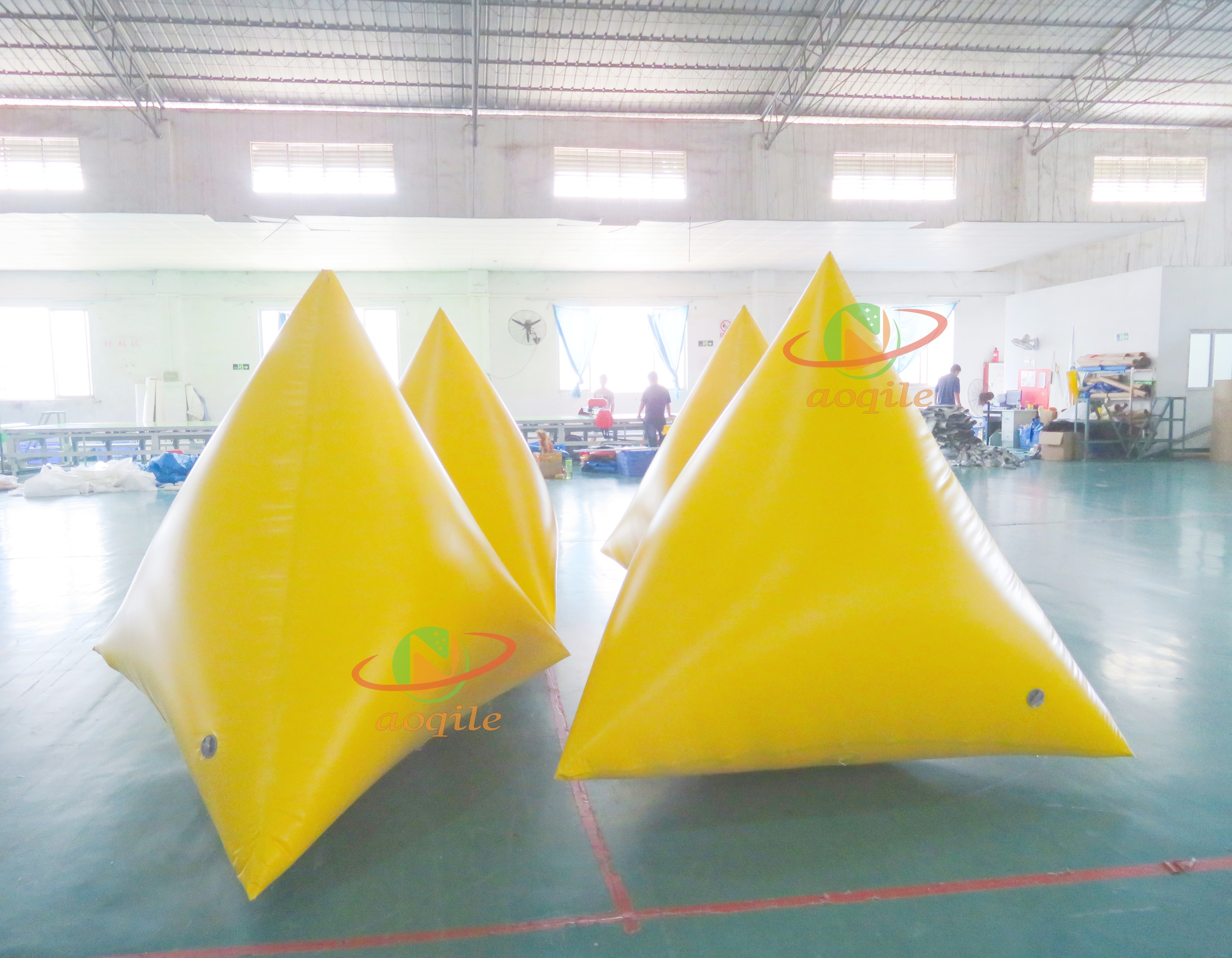 China large Water Race Marker Swim inflatable floating buoy for sea