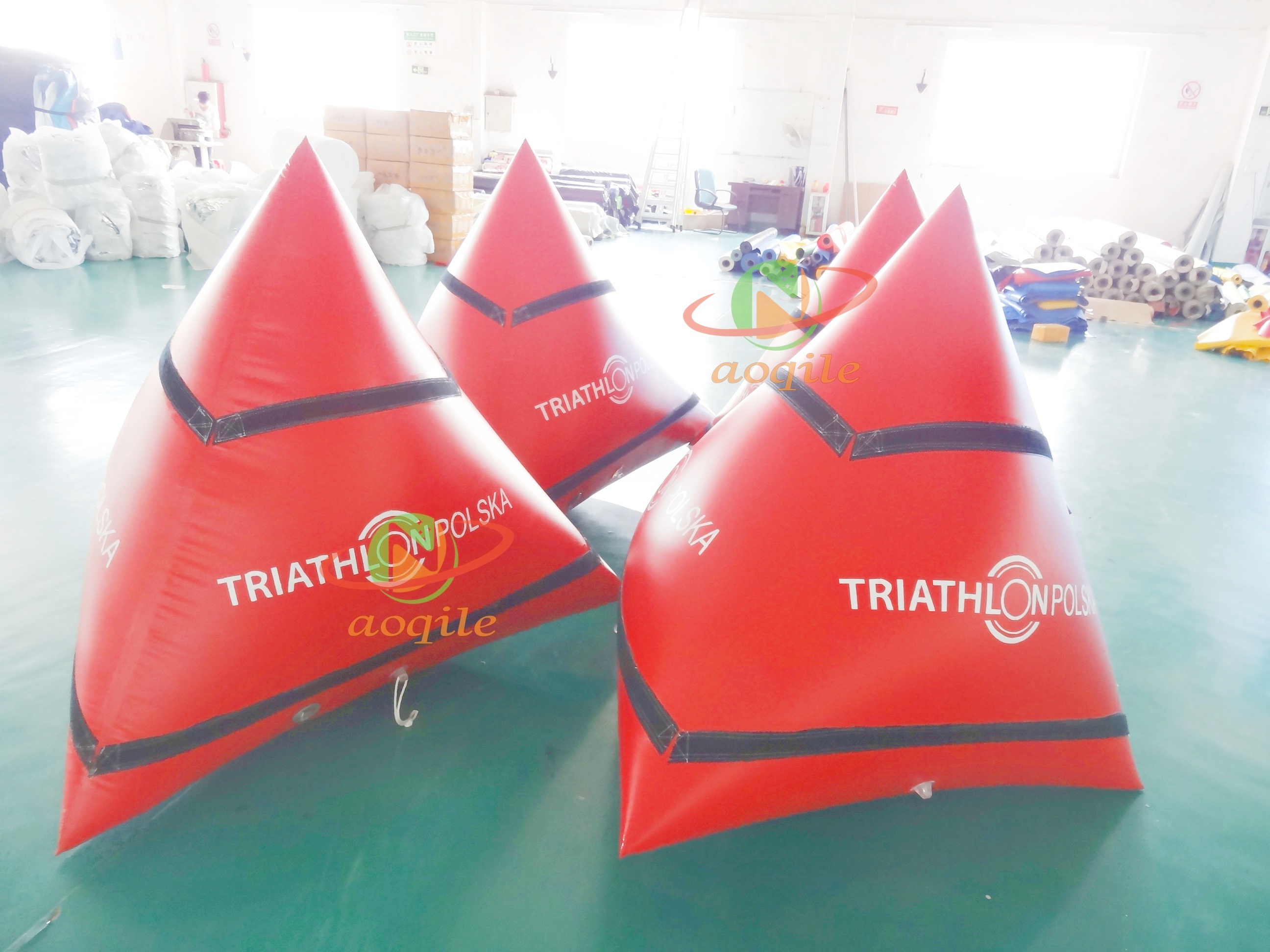 Commercial Water Marker Buoy Floating Swim Buoys Inflatable Buoy For Racing Marker