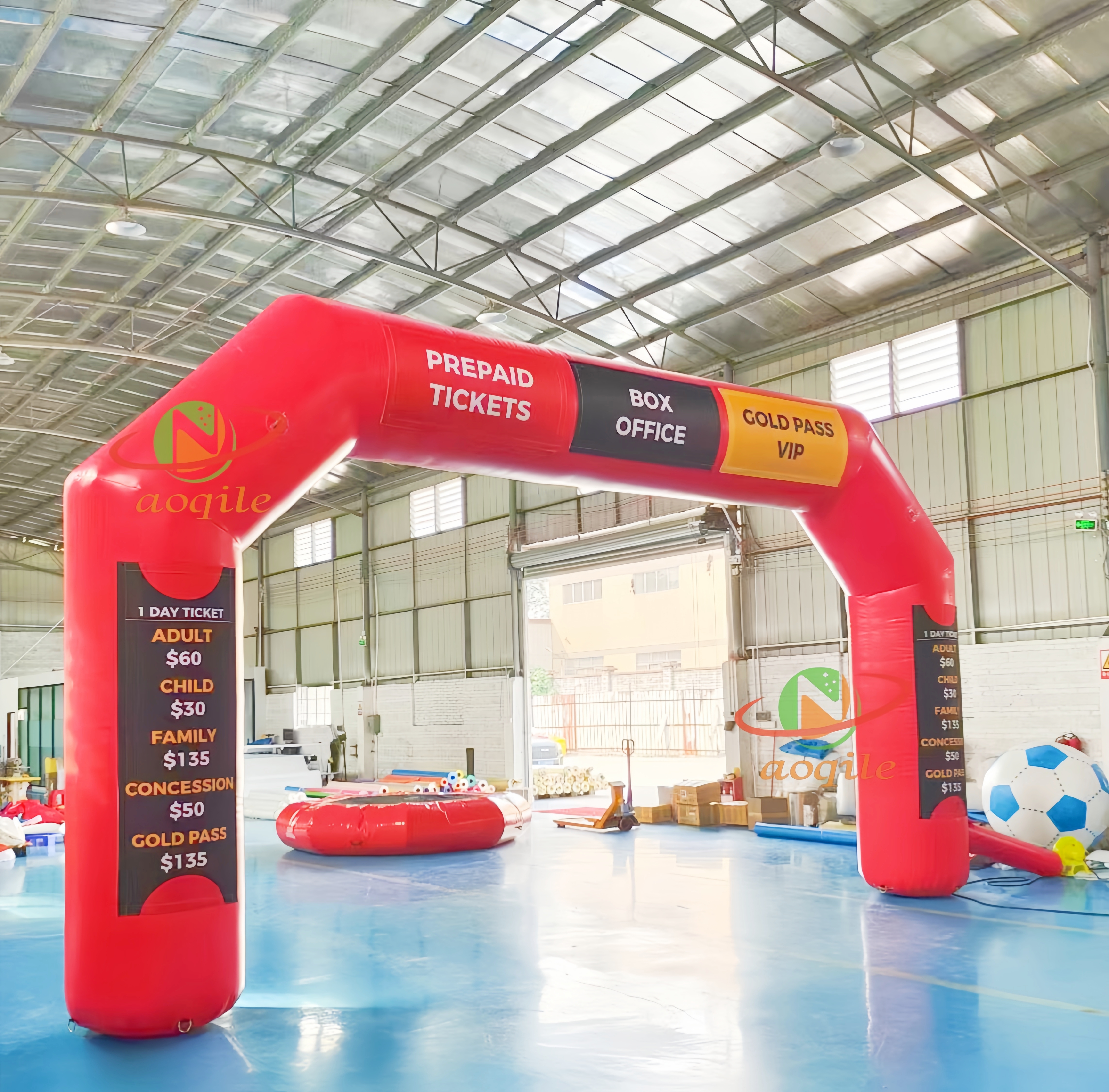 Advertising Inflatable Race Arch Finish Line And Starting Line Arch Equipment For Competitions