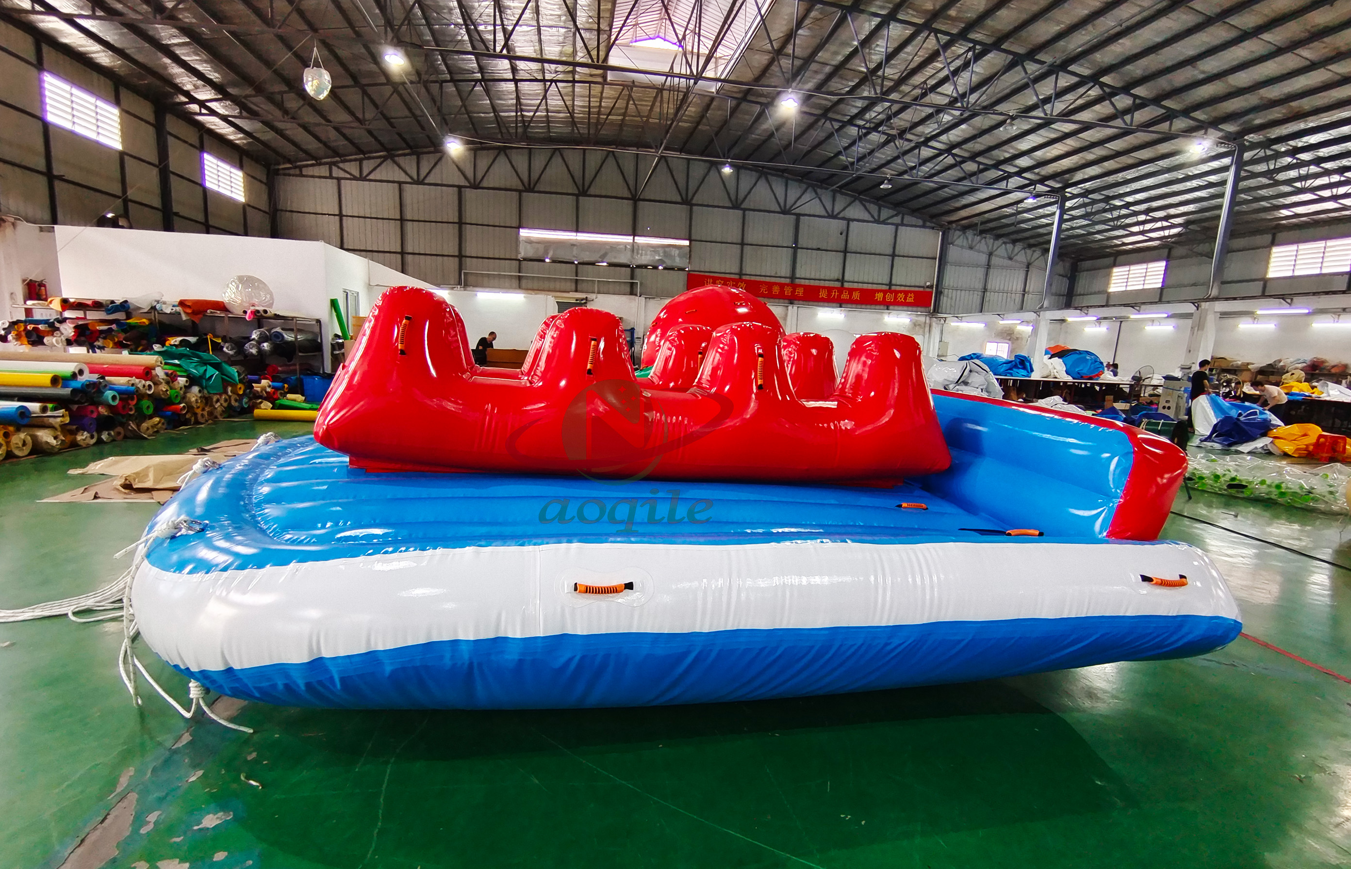 Summer Water Sports Banana Boat Inflatable Tube Water Ski Towable Crazy UFO For Surfing