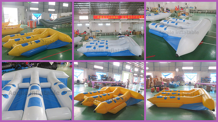 Tube Inflatable Flying Fish Outdoor Water Sports Entertainment Equipment Inflatable towable flying fish