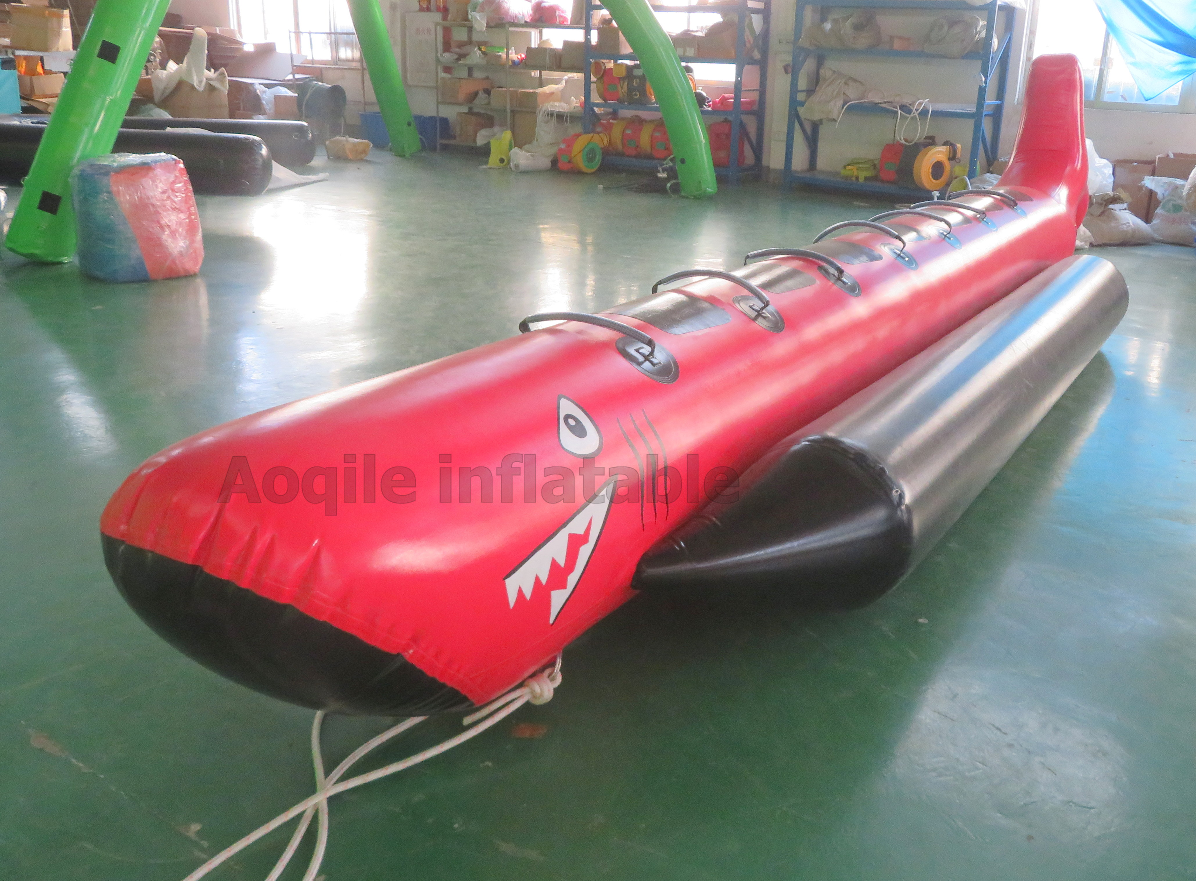 Customized Inflatable Banana Boat Towable Water Ski Tube For Outdoor Water entertainment