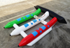 Hot Selling Colorful Inflatable Water Game Banana Boat Inflatable Towable Flying Fish