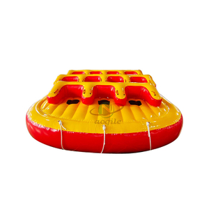 Multiplayer Watersports Durable Inflatable Towable Boat Flying Entertainment Sofa Towable Ski Tube