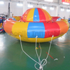 High Quality Towable Ufo Floating Island Comfortable Inflatable Spinning Disco Boat