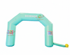 Attractive design giant outdoor inflatable red arch advertising arch for Holiday Decor