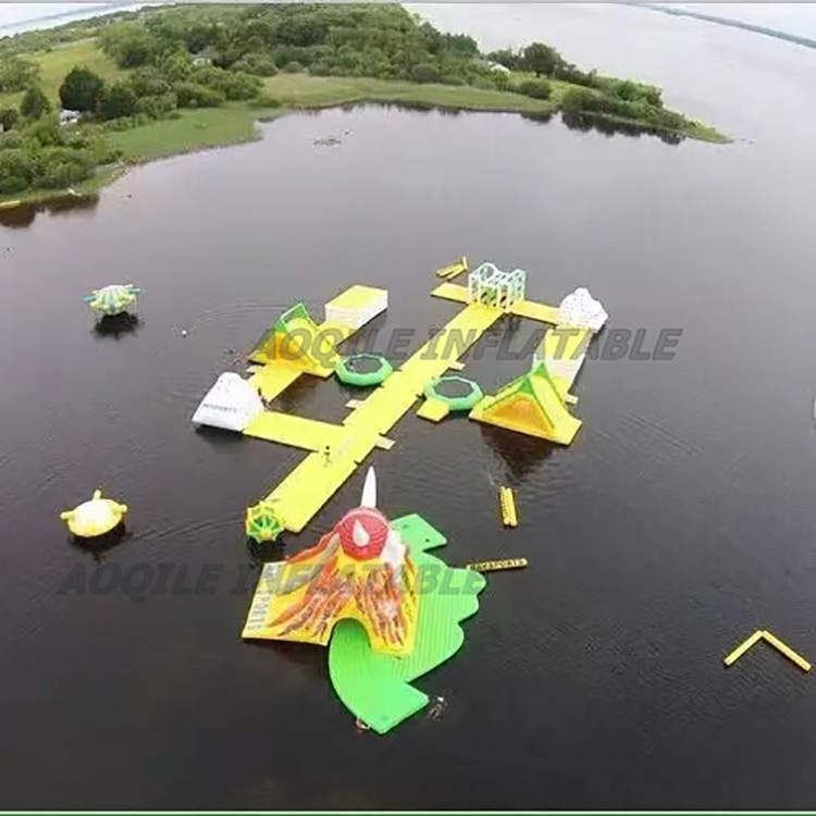 Floating Water Obstacle Climbing Sports Game Outdoor Summer Water Amusement Equipment Inflatable Water Park No reviews yet