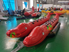 Commercial Fun Inflatable Flying Fish Boat Towable Double Tube Water Inflatable Banana Boat