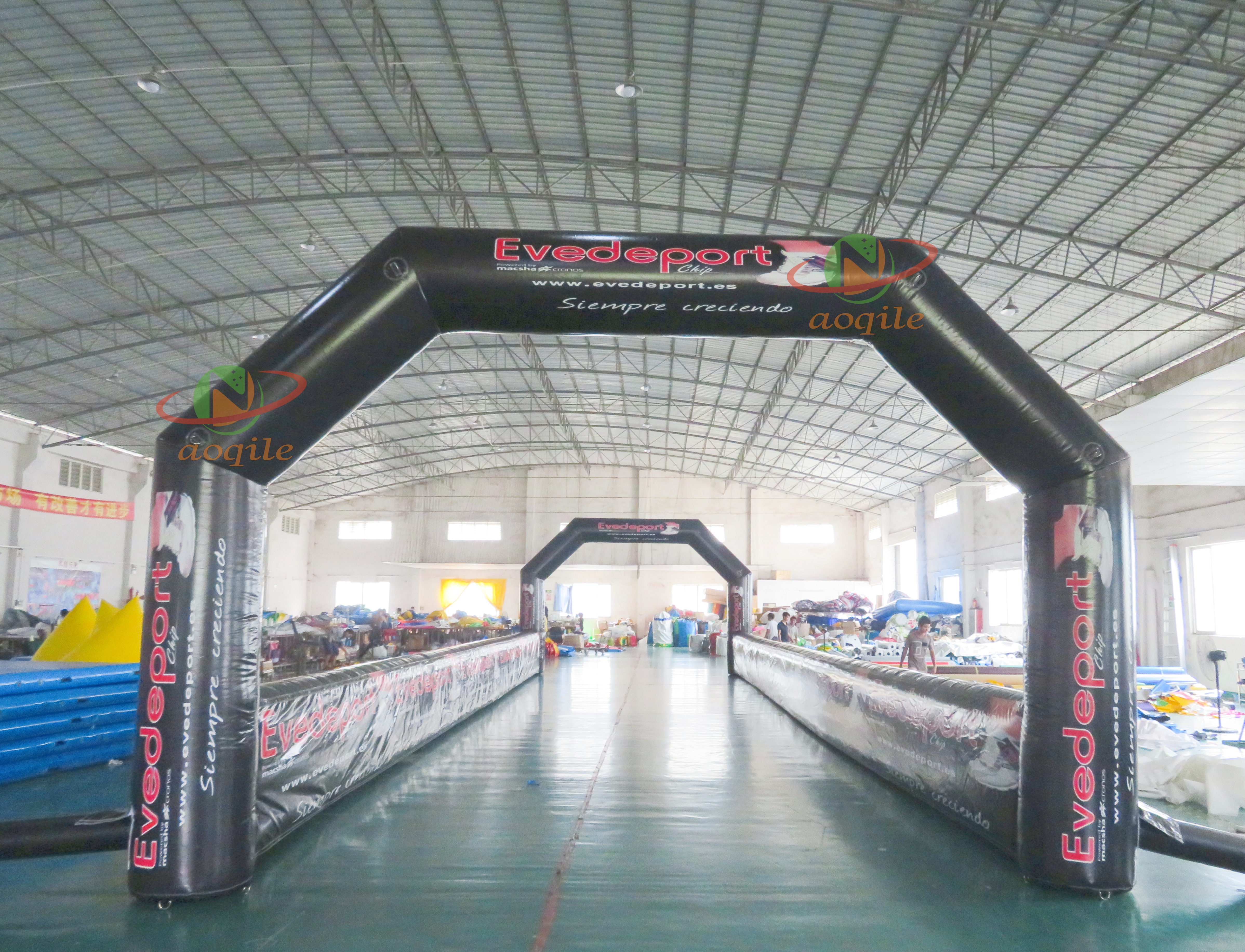 Inflatable Outdoor Entertainment Event Advertising Arch Competition Entrance Finish Line Inflatable Arch