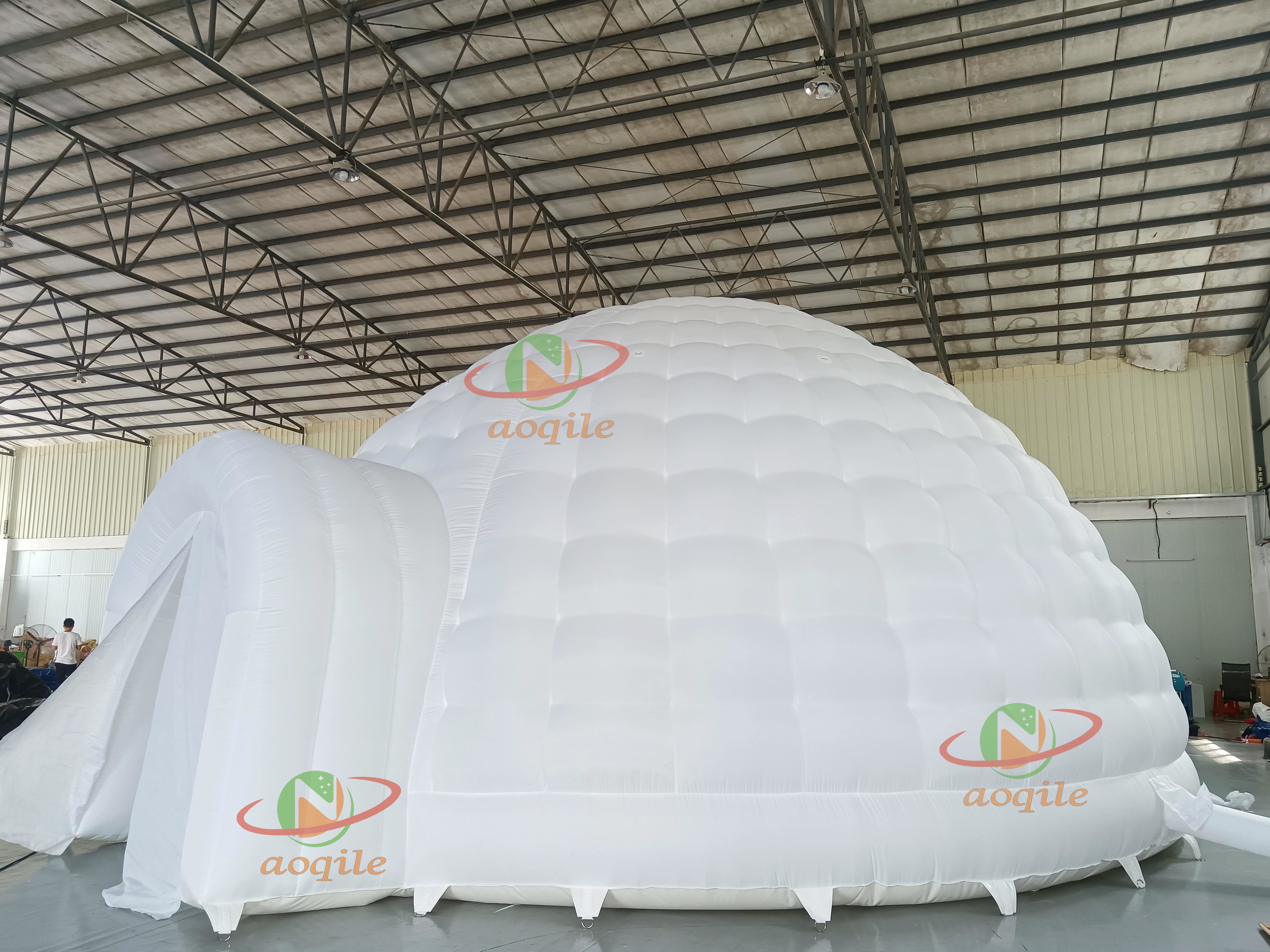 Aoqile High-quality Outdoor Mountaineering, Camping, Play And Entertainment Inflatable Dome Tent for Events
