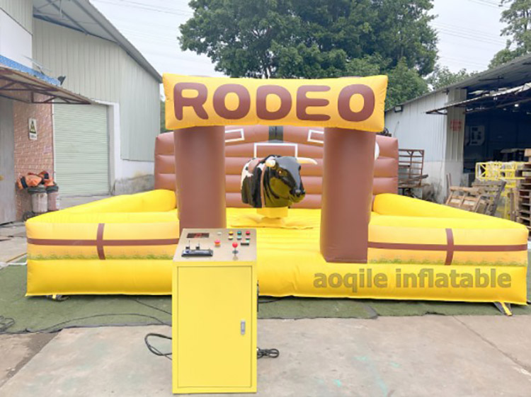 Aoqile Newly Designed Outdoor Entertainment Commercial High-quality Inflatable Bullfighting Machine for Events