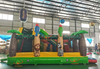 Aoqile High Quality Jungle Theme Inflatable Trampoline Durable PVC Animal Prints for Events