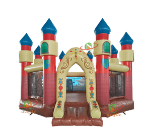 High Quality Custom Large Inflatable Jump Air Bag Castle Style