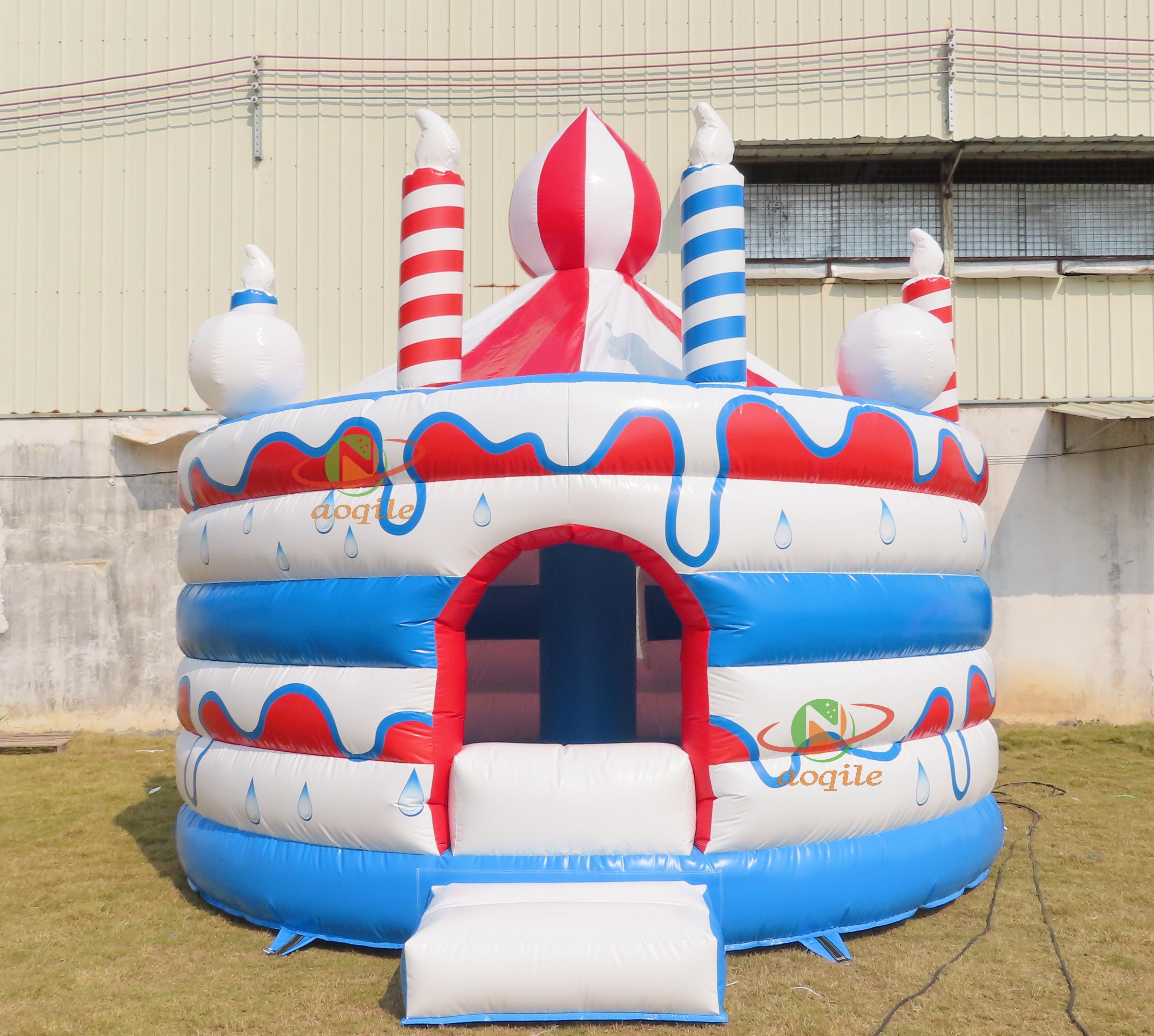 High Quality Inflatable Trampoline, Cake Shape Trampoline