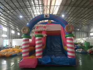 High-quality Indoor And Outdoor Customized Large Candy-patterned Water Slides